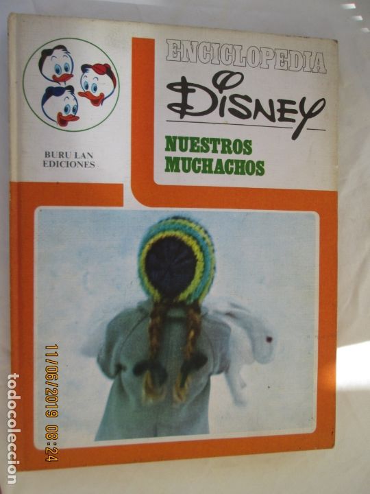 Libros de segunda mano: ENCICLOPEDIA DISNEY  - NUESTROS MUCHACHOS - BURU LAN EDICIONES 1973. - Foto 1