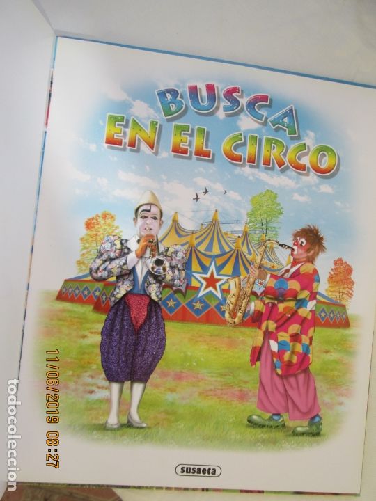 Libros de segunda mano: BUSCA EN EL CIRCO - SUSAETA EDICIONES. - Foto 2