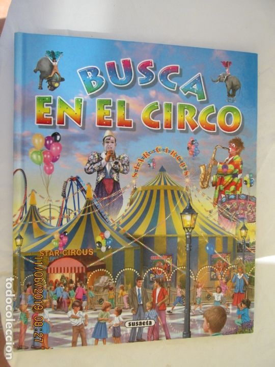 Libros de segunda mano: BUSCA EN EL CIRCO - SUSAETA EDICIONES. - Foto 1