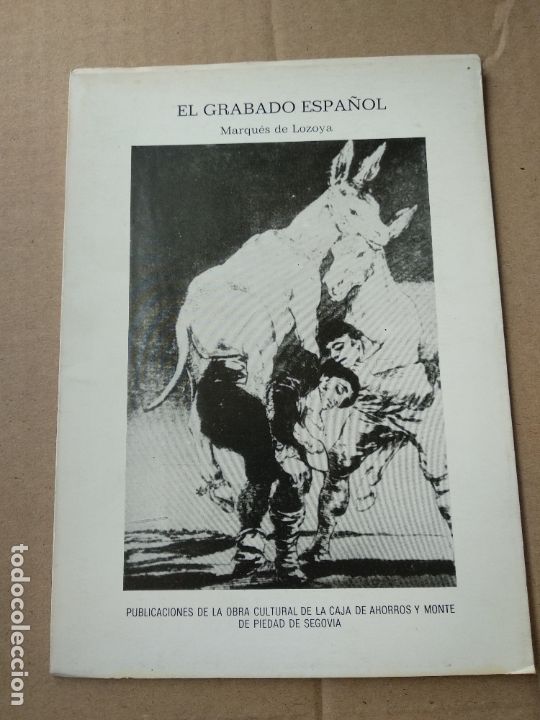 Libros de segunda mano: el grabado espa&ntilde;ol / marques de lozoya - Foto 1