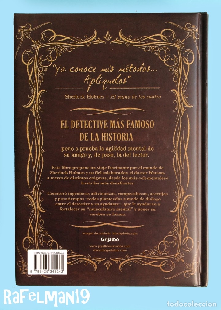 Libros de segunda mano: EL LIBRO DE LOS ENIGMAS DE SHERLOCK HOLMES - EDITORIAL GRIJALBO - Foto 7