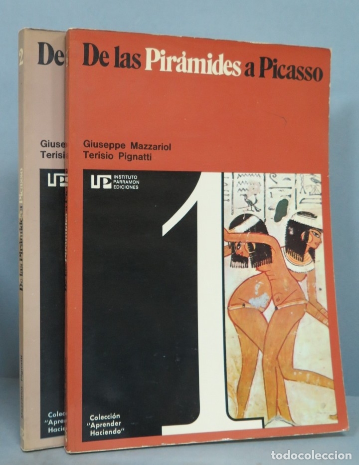 Libros de segunda mano: DE LAS PIR&Aacute;MIDES A PICASSO. GIUSSEPPE MAZZARIOL. 2 TOMOS - Foto 1