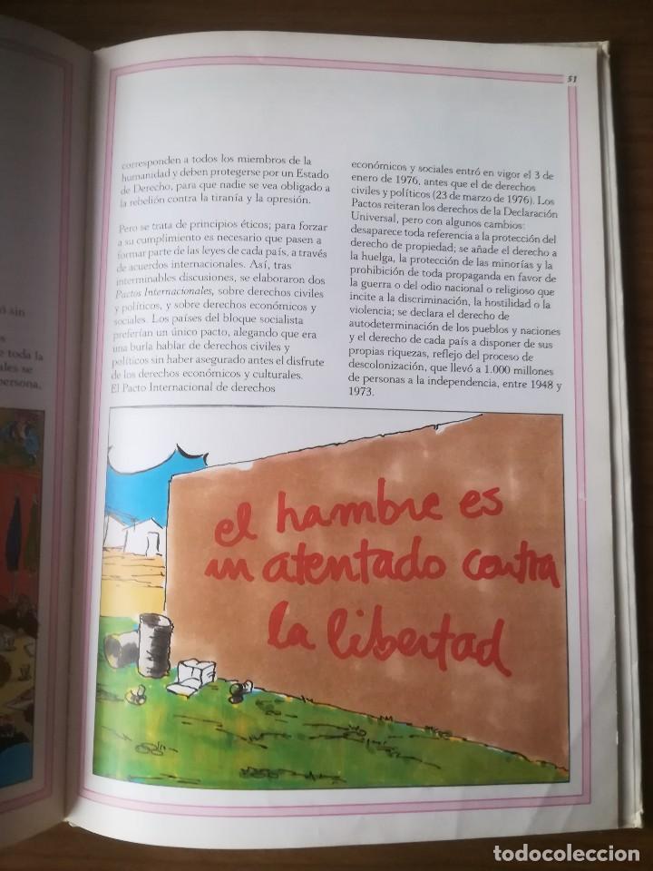 Libros de segunda mano: HISTORIA ILUSTRADA DE LOS DERECHOS HUMANOS 1988 - Foto 6