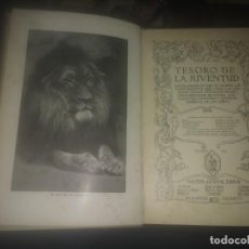 Libros de segunda mano: LIBRO ANTIGUA ENCICLOPEDIA DEL TESORO DE LA JUVENTUD N° 15. Lote 183413412