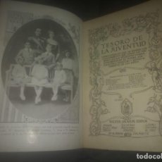 Libros de segunda mano: LIBRO ANTIGUA ENCICLOPEDIA DEL TESORO DE LA JUVENTUD N° 1 FOTO PRINCIPE DE ASTURIAS REY. Lote 183416266