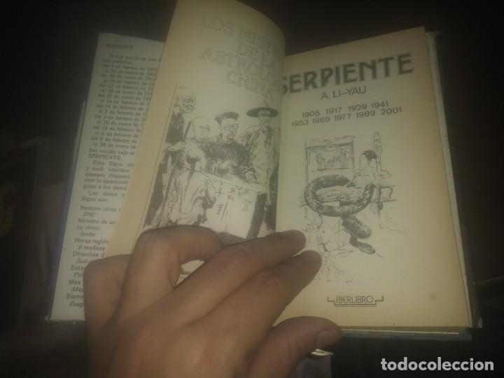 Libros de segunda mano: Libro HOR&Oacute;SCOPO CHINO SERPIENTE - Foto 3