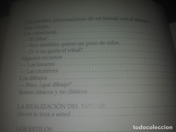 Libros de segunda mano: Libro EL TATUAJE Francesca Frigerio Matteo Pironti Editorial de Vecchi - Foto 4