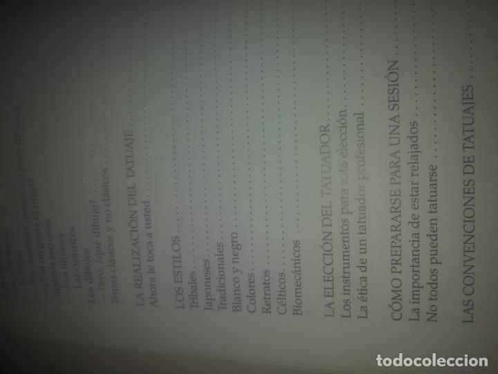 Libros de segunda mano: Libro EL TATUAJE Francesca Frigerio Matteo Pironti Editorial de Vecchi - Foto 5