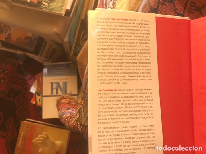 Libros de segunda mano: Coraz&oacute;n y mente. Valent&iacute;n Fuster. Luis Rojas. Como nuevo - Foto 3