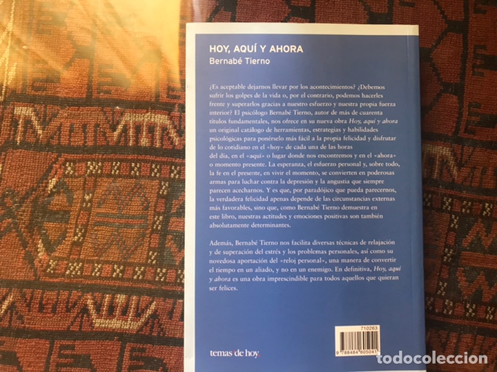 Libros de segunda mano: Hoy, aqu&iacute; y ahora. Bernab&eacute; tierno. Como nuevo - Foto 2