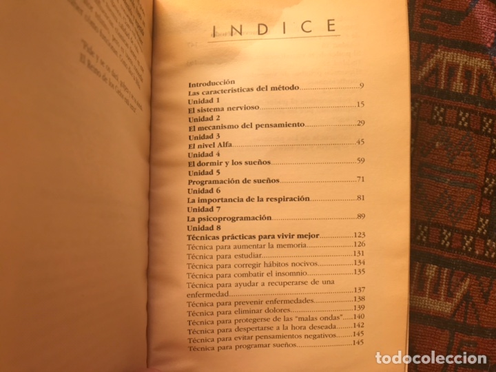 Libros de segunda mano: Control mental. El nuevo m&eacute;todo. Miguel Amed - Foto 4