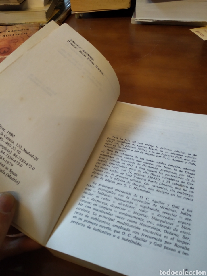 Libros de segunda mano: ROSALIA DE CASTRO. OBRA COMPLETA 2 #3248 - Foto 3