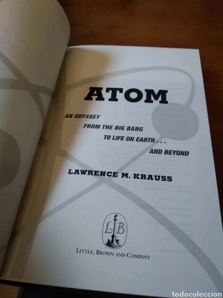 Libros de segunda mano: ATOM. LAWRENCE M. KRAUSS #3243 - Foto 2