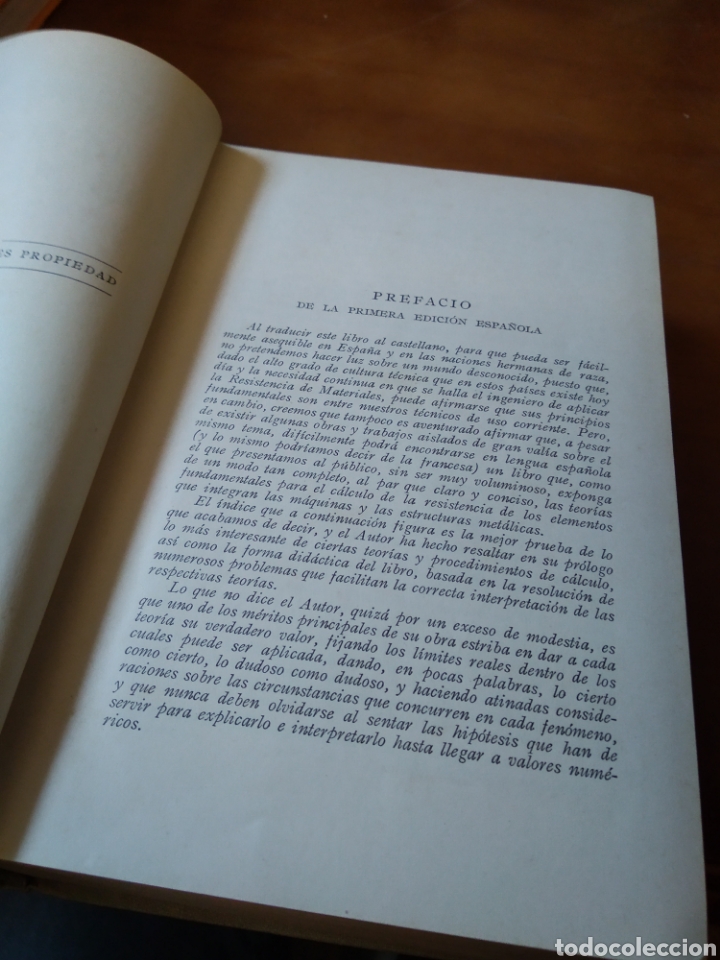Libros de segunda mano: RESISTENCIA DE MATERIALES. MORLEY. #3242 - Foto 3
