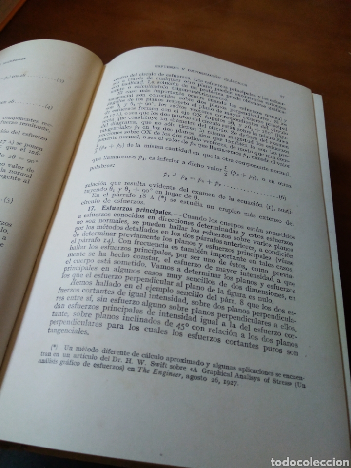 Libros de segunda mano: RESISTENCIA DE MATERIALES. MORLEY. #3242 - Foto 4