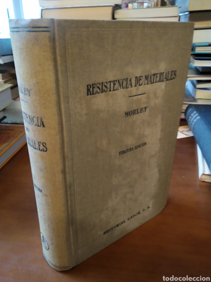 Libros de segunda mano: RESISTENCIA DE MATERIALES. MORLEY. #3242 - Foto 1
