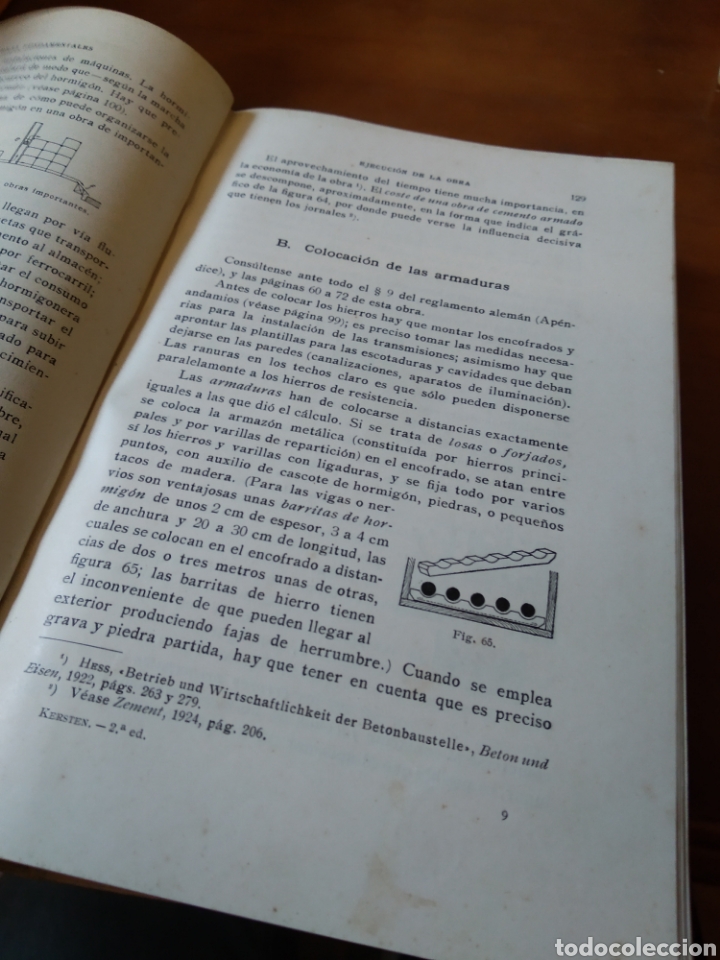 Libros de segunda mano: CONSTRUCCIONES DE HORMIG&Oacute;N ARMADO. KERSTEN #3241 - Foto 5