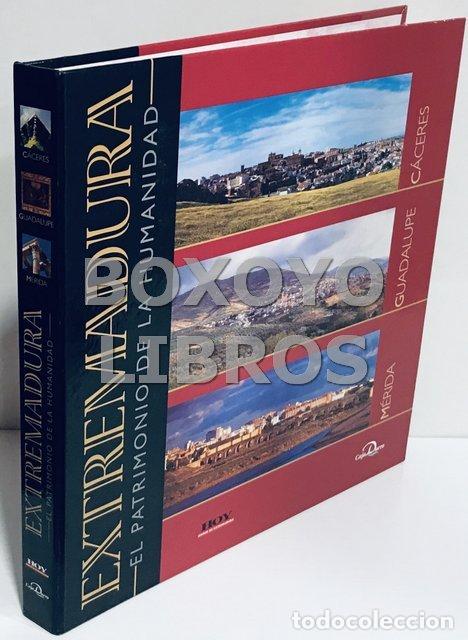 Libros de segunda mano: CARDALLAGUET QUIRANT, M. Extremadura. El Patrimonio de la Humanidad. C&aacute;ceres. Guadalupe. M&eacute;rida