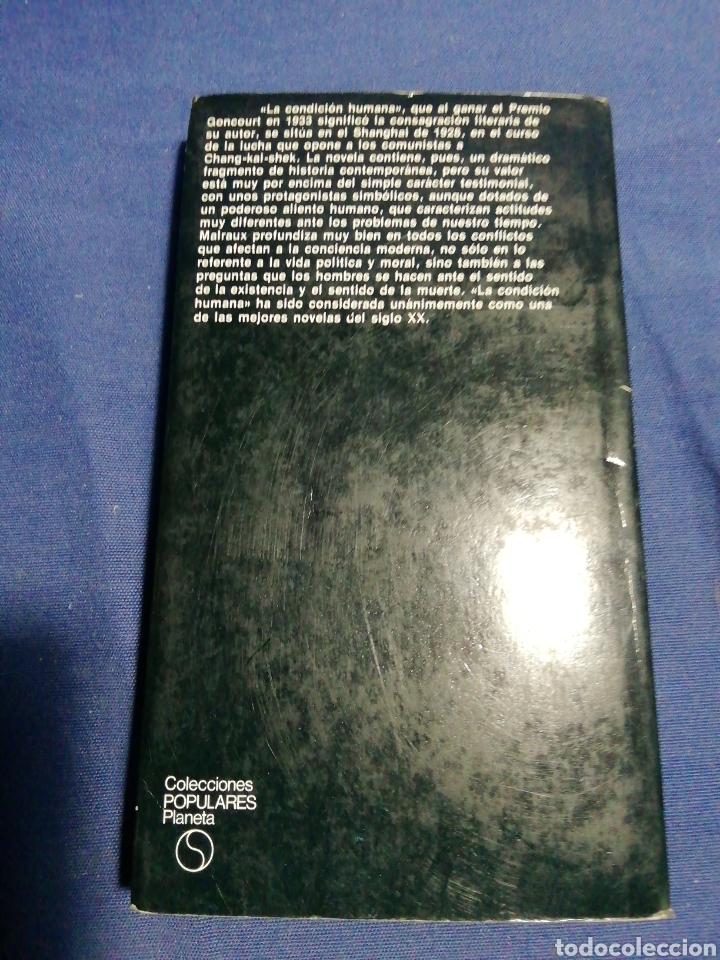 Libros de segunda mano: LA CONDICI&Oacute;N HUMANA. ANDR&Eacute; MALRAUX - Foto 2