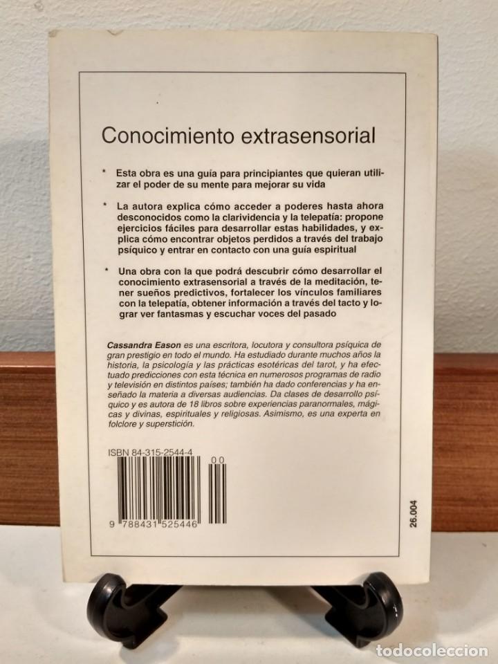 Libros de segunda mano: CONOCIMIENTO EXTRASENSORIAL. EASON, Cassandra. Editorial De Vecchi, a&ntilde;o 2000. ISBN 8431525444. - Foto 2