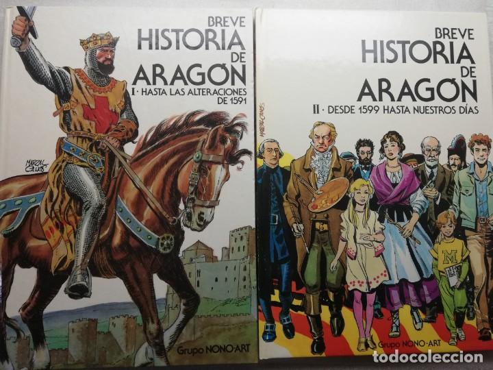 Libros de segunda mano: BREVE HISTORIA DE ARAG&Oacute;N. 2 TOMOS - Foto 1