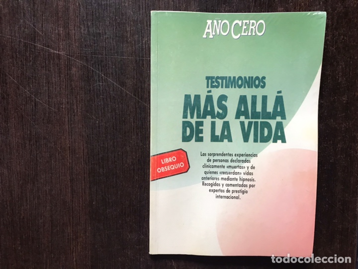 Libros de segunda mano: Testimonios m&aacute;s all&aacute; de la vida. A&ntilde;o cero - Foto 1
