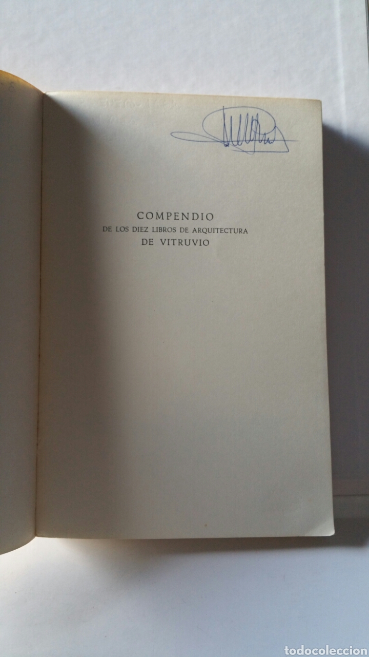 Libros de segunda mano: Compendio de los diez libros de arquitectura de vitruvio. Claudio Perrault. 1981 - Foto 4
