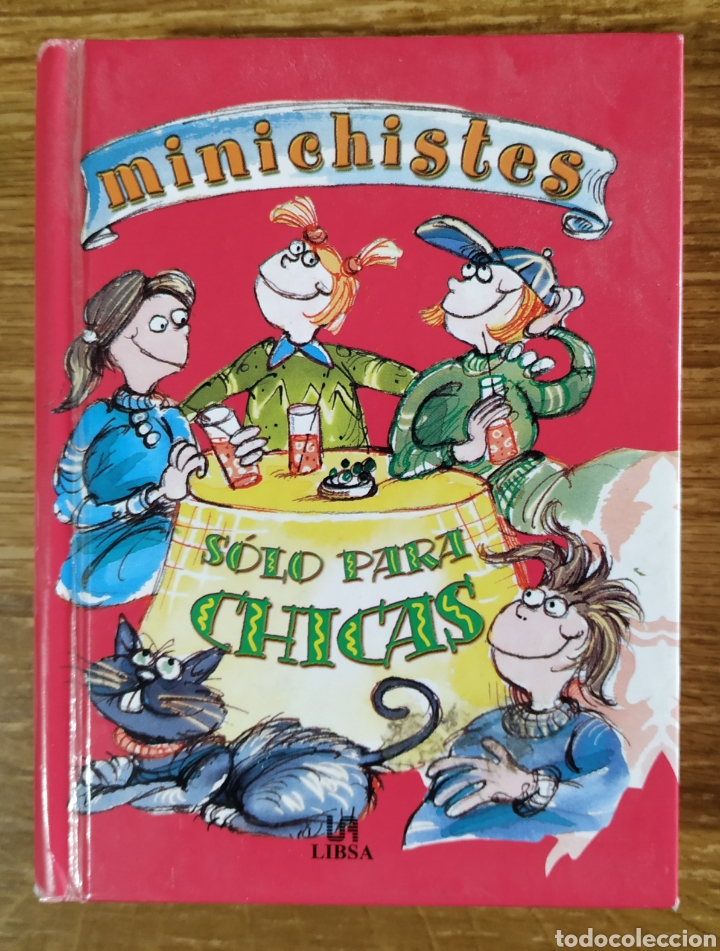 Libros de segunda mano: Libro - Minichistes solo para chicas (2001) Libsa - Foto 1