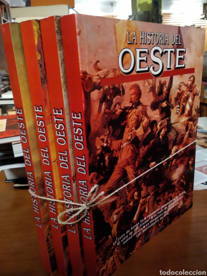 Libros de segunda mano: LA HISTORIA DEL OESTE. 4 TOMOS VVAA EDITORS #3291 - Foto 2