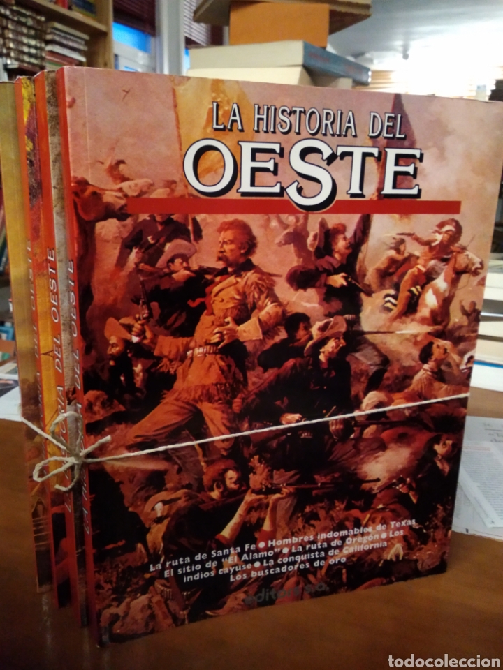 Libros de segunda mano: LA HISTORIA DEL OESTE. 4 TOMOS VVAA EDITORS #3291 - Foto 1