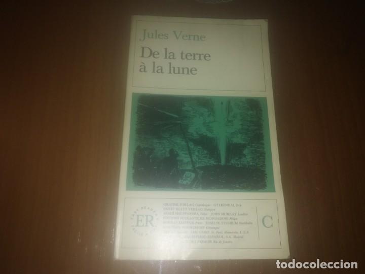 Libros de segunda mano: Libro DE LA TERRE A LA LUNE Jules Verne . - Foto 1