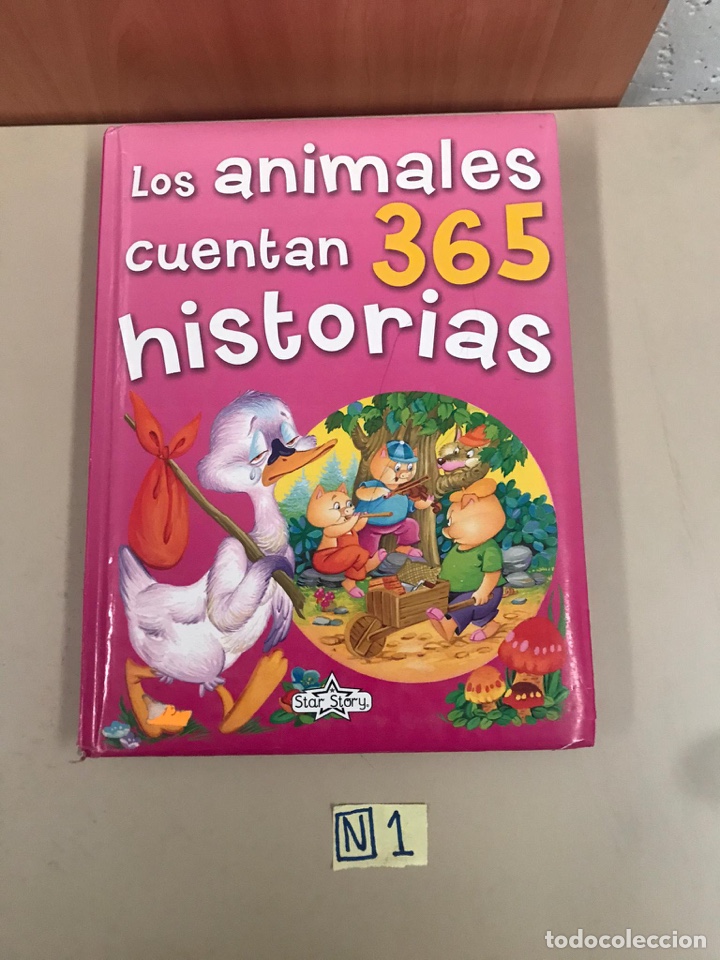 Libros de segunda mano: Animales cuentan 365 historias - Foto 1
