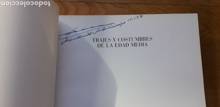 Libros de segunda mano: TRAJES Y COSTUMBRES DE LA EDAD MEDIA, - Foto 3