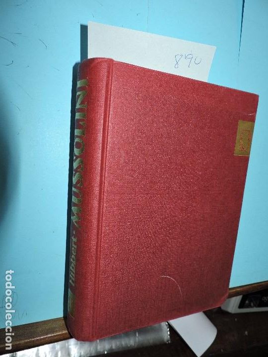 Libros de segunda mano: Mussolini. HIBBERT, Christopher. Ed. Pomaire. Barcelona 1963 - Foto 1