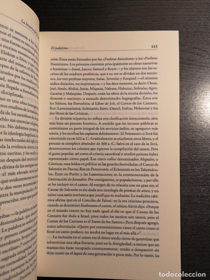 Libros de segunda mano: La historia de los Jud&iacute;os. Paul Johnson. Editorial Vergara, - Foto 10