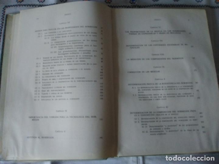 Libros de segunda mano: 16-PRONTUARIO DEL HORMIGON, A. Hummel, 1966 - Foto 5