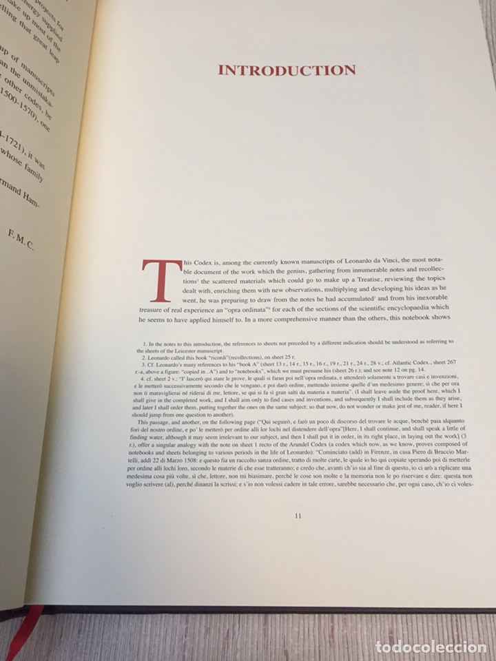 Libros de segunda mano: Libro facs&iacute;mil Codex- Codice Leicester. Leonardo da Vinci. - Foto 5