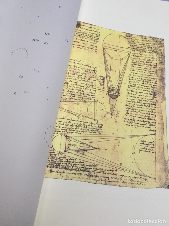 Libros de segunda mano: Libro facs&iacute;mil Codex- Codice Leicester. Leonardo da Vinci. - Foto 9