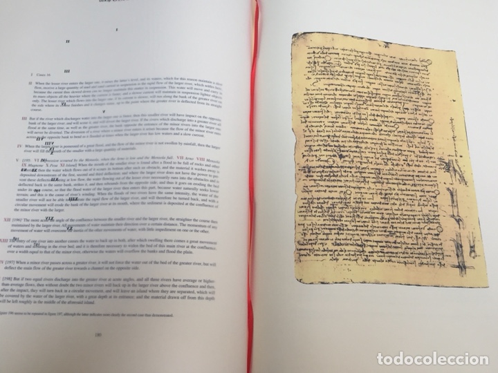 Libros de segunda mano: Libro facs&iacute;mil Codex- Codice Leicester. Leonardo da Vinci. - Foto 14