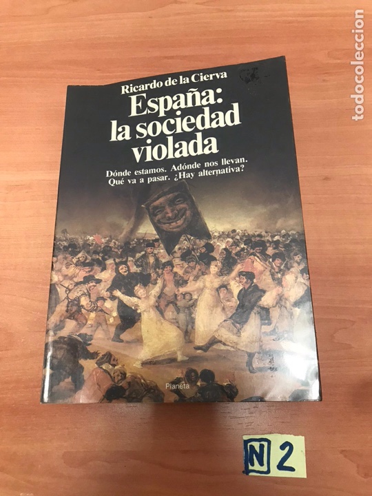 Libros de segunda mano: Espa&ntilde;a la sociedad violada - Foto 1