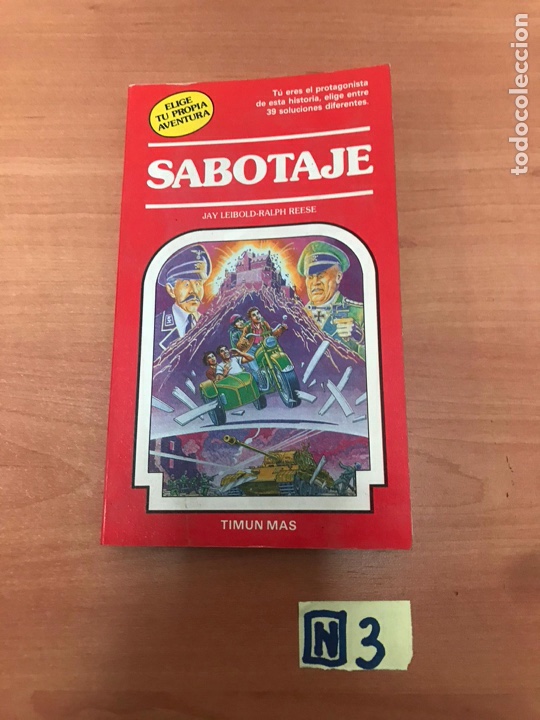 Libros de segunda mano: Sabotaje - Foto 1