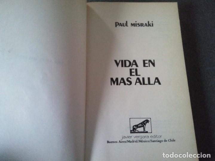 Libros de segunda mano: Vida en el Mas All&aacute; Paul Misraki - Foto 4