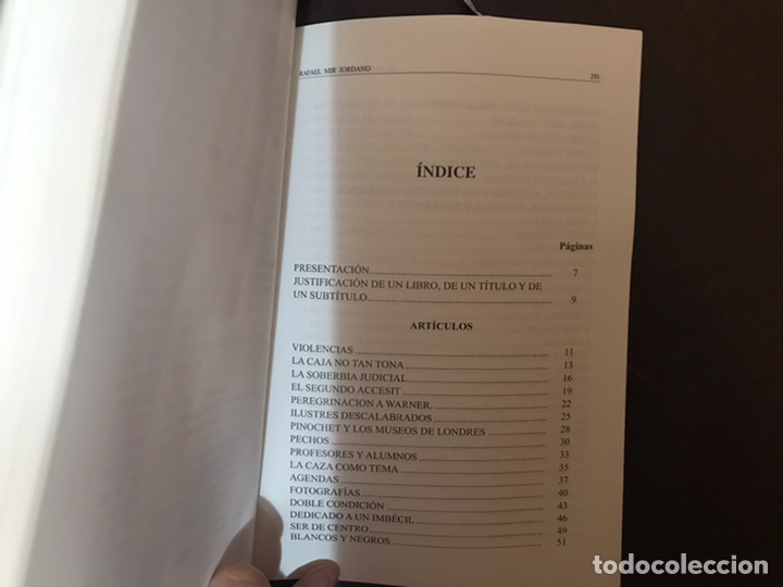 Libros de segunda mano: Miradas. Jugando a perder. Rafael Mir Jordano - Foto 5