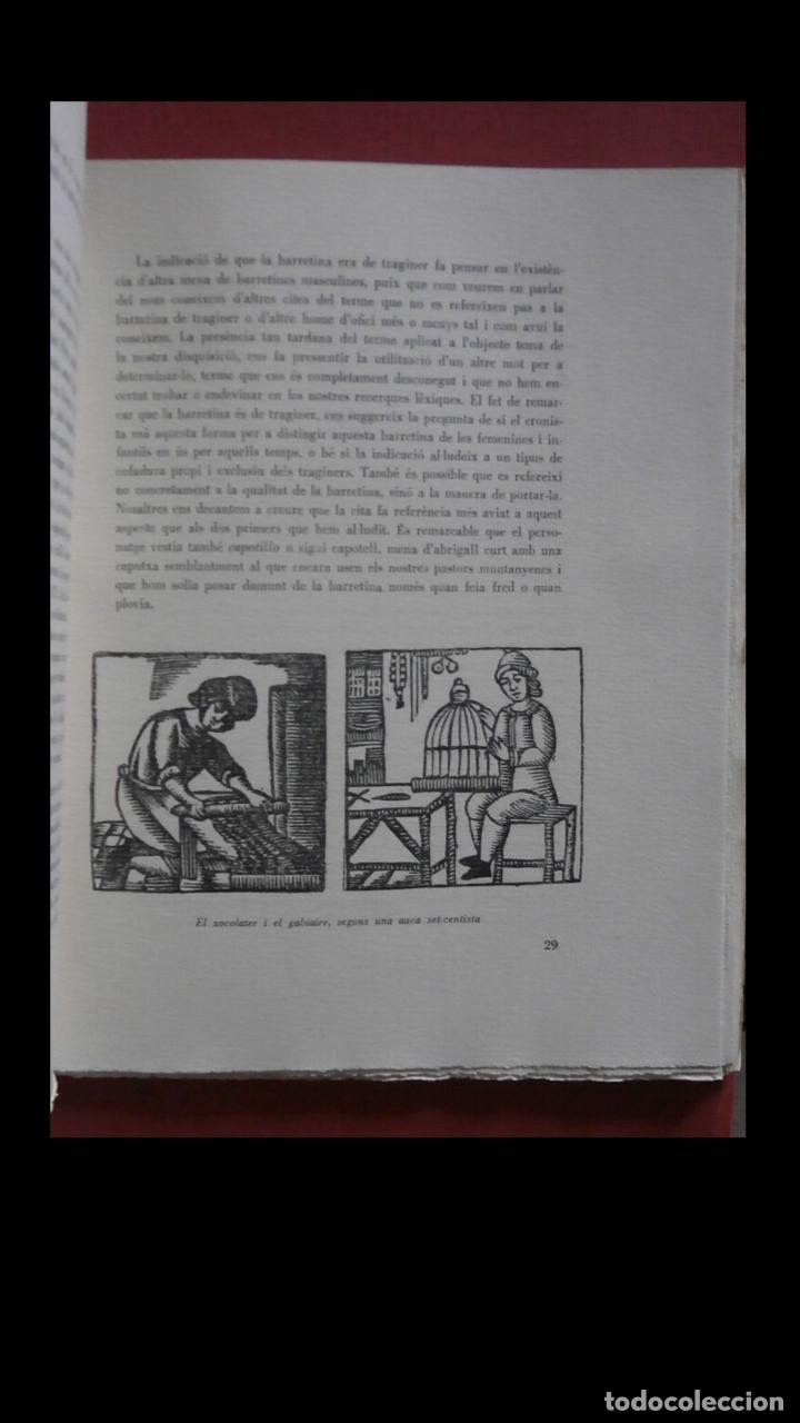 Libros de segunda mano: La barretina. Joan Amades - Foto 4