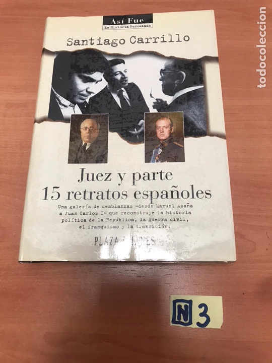Libros de segunda mano: Juez y parte 15 retratos espa&ntilde;oles - Foto 1