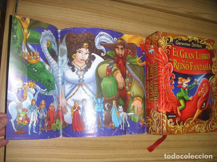 Libros de segunda mano: Geronimo Stilton - El gran libro del Reino de la fantas&iacute;a - Foto 2