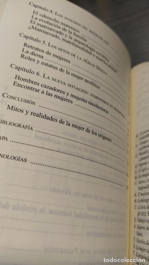 Libros de segunda mano: La mujer de los or&iacute;genes.  Claudine Cohen.  Ed. Catedra. - Foto 6
