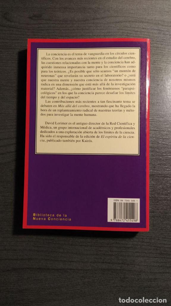 Libros de segunda mano: M&aacute;s all&aacute; del cerebro La expansi&oacute;n de la conciencia David Lorimer - Foto 6