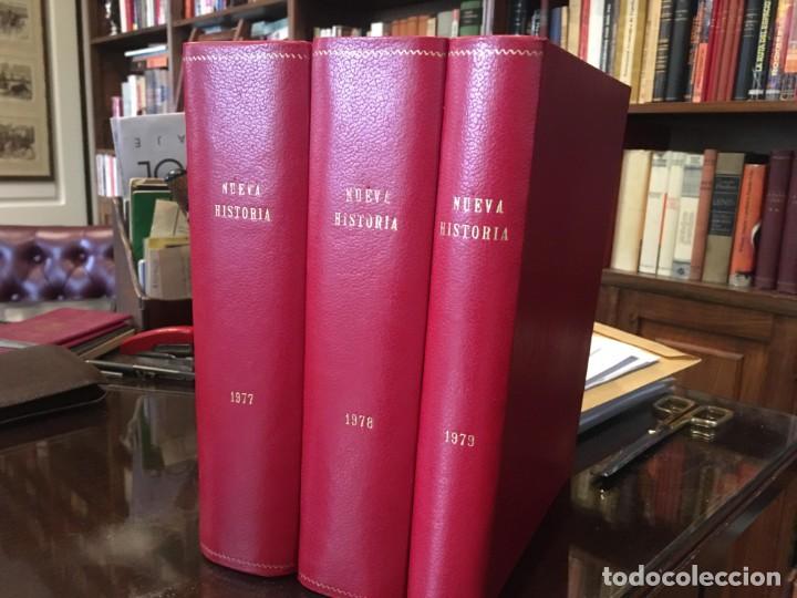 Libros de segunda mano: Revista Nueva Historia. 3 Tomos ( numeros 1 a 26 ) 1977-1978 y 1979