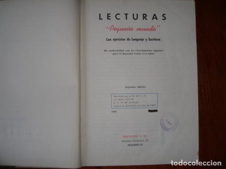 Libros de segunda mano: LIBRO LECTURAS PEQUE&Ntilde;O MUNDO SM - Foto 5
